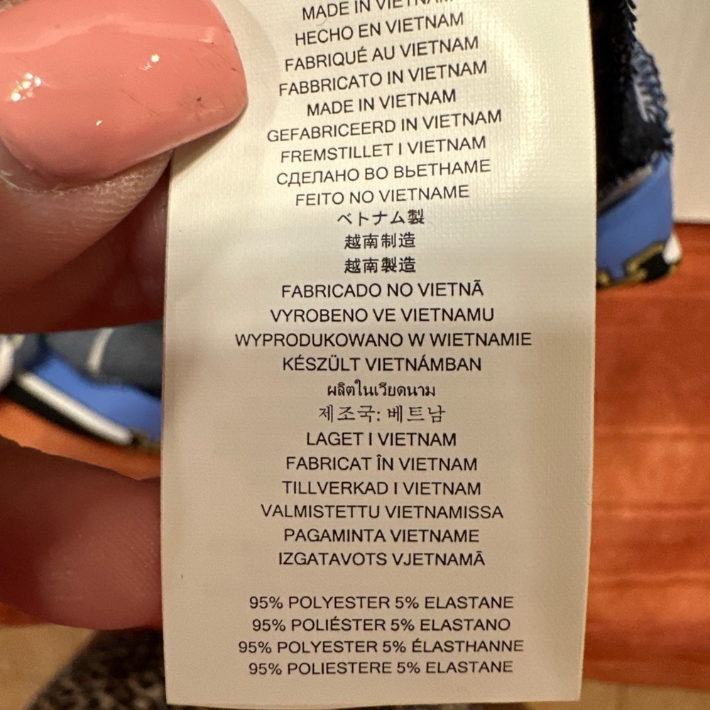 Michael Michael Kors Dress 2X Navy Chain Grid Print Shift Midi NWT - Picture 10 of 11